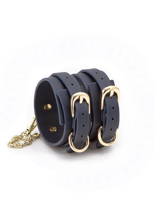1-Bondage Couture Ankle Cuff Blue-1