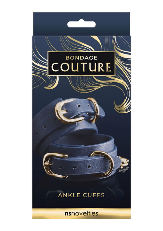 2-Bondage Couture Ankle Cuff Blue-2