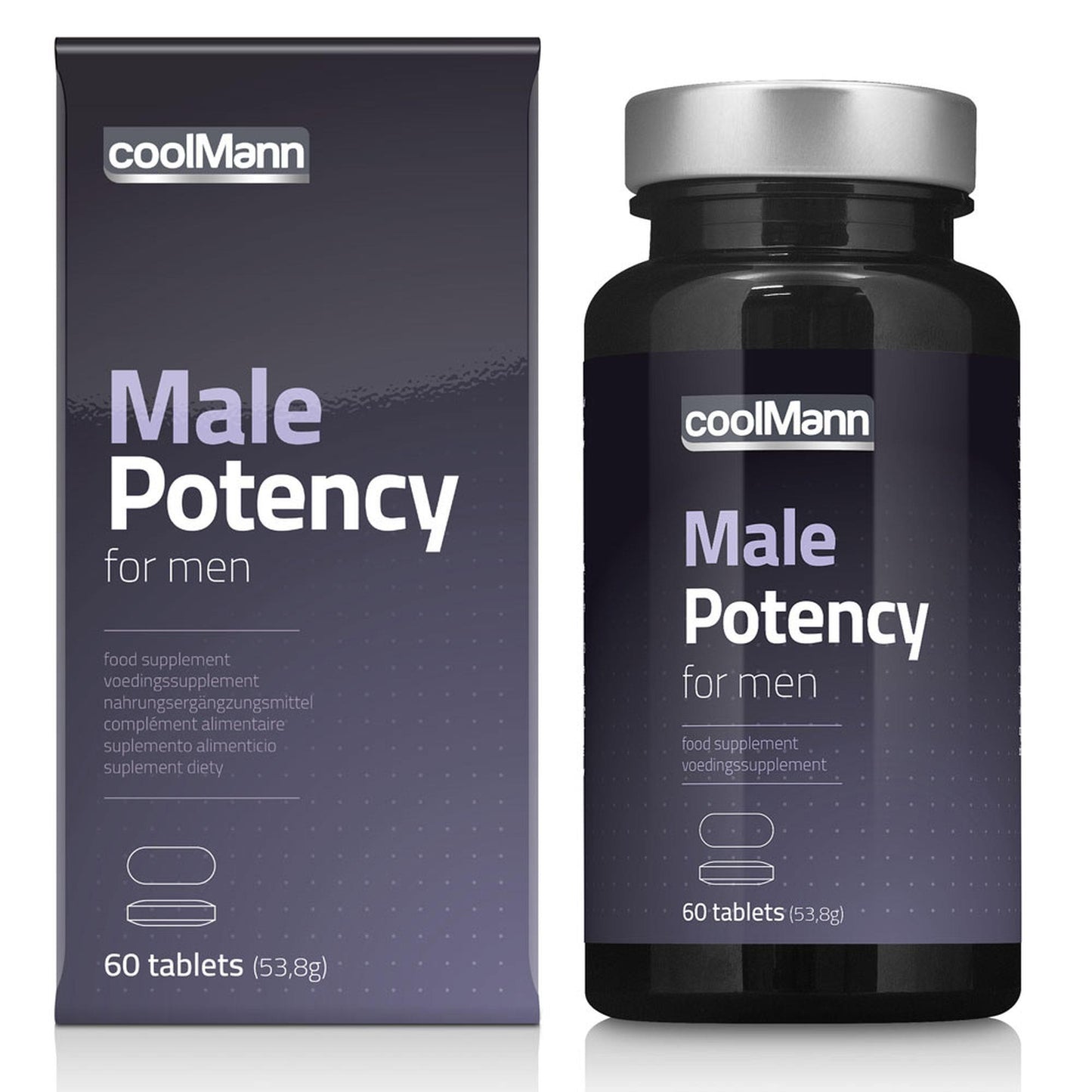 1-Supl. diety- CoolMann Male Potency Tabs (60 tab)-1
