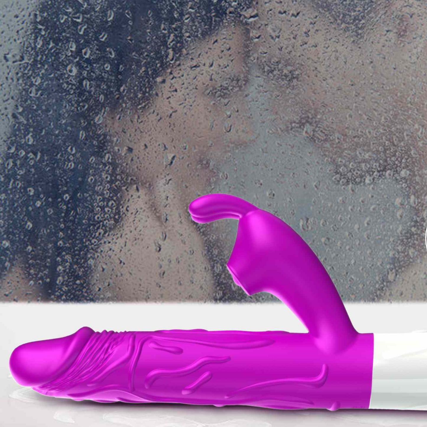 2-Wibrator podgrzewany ssący królik sex masażer-2