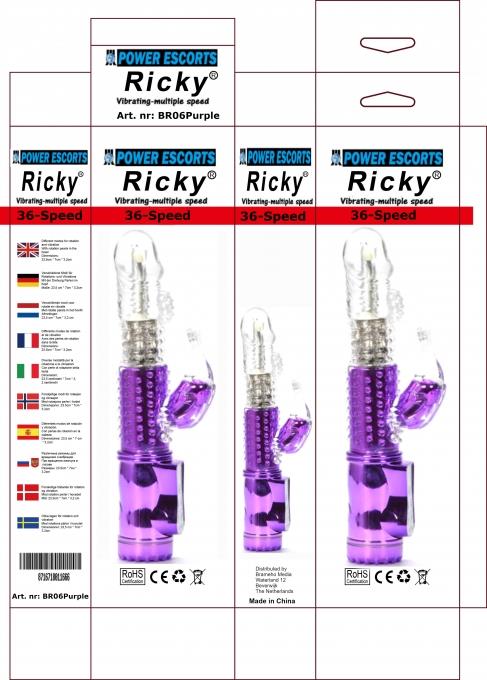 3-Ricky purple 36 speed rabbit 23,5 cm-3