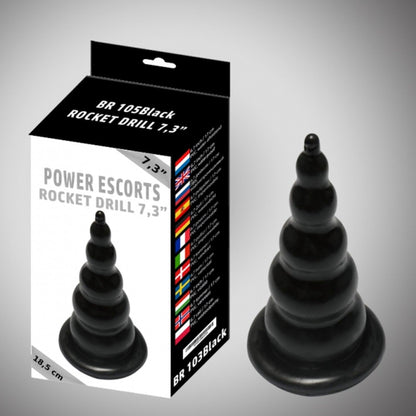 4-Piramida analna plug wtyczka duża stopniowana 18cm-4