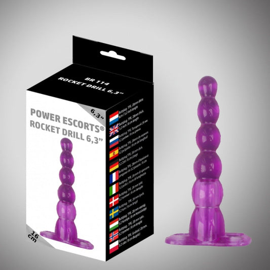 1-Wtyczka analna koraliki silikonowe korek plug 16cm-1