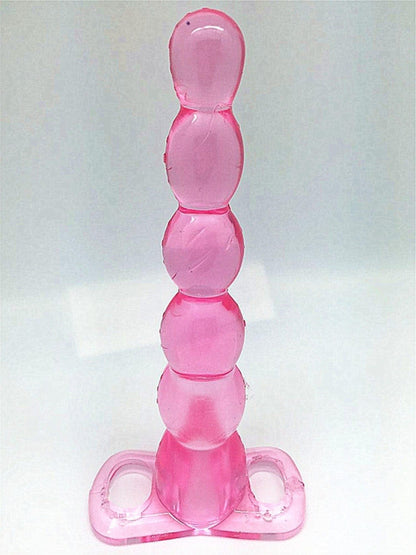 3-Wtyczka analna koraliki silikonowe korek plug 16cm-3