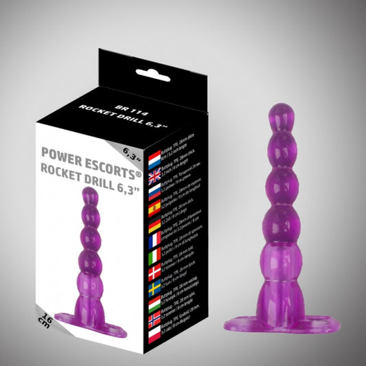 2-Wtyczka analna koraliki silikonowe korek plug 16cm-2