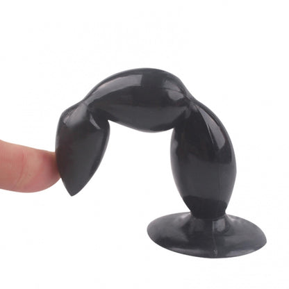 6-Zatyczka analna kulki koraliki z przyssawką 13cm-6