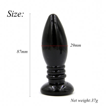 3-Korek analny dla kobiet mężczyzn unisex plug 8cm-3