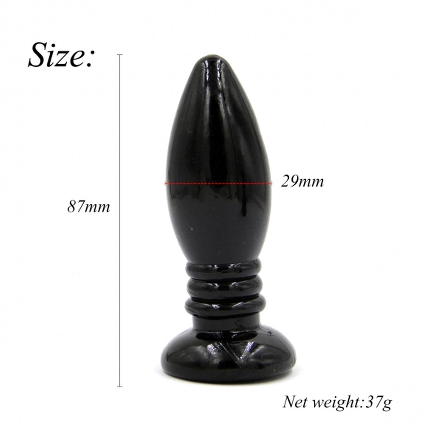 4-Korek analny dla kobiet mężczyzn unisex plug 8cm-4