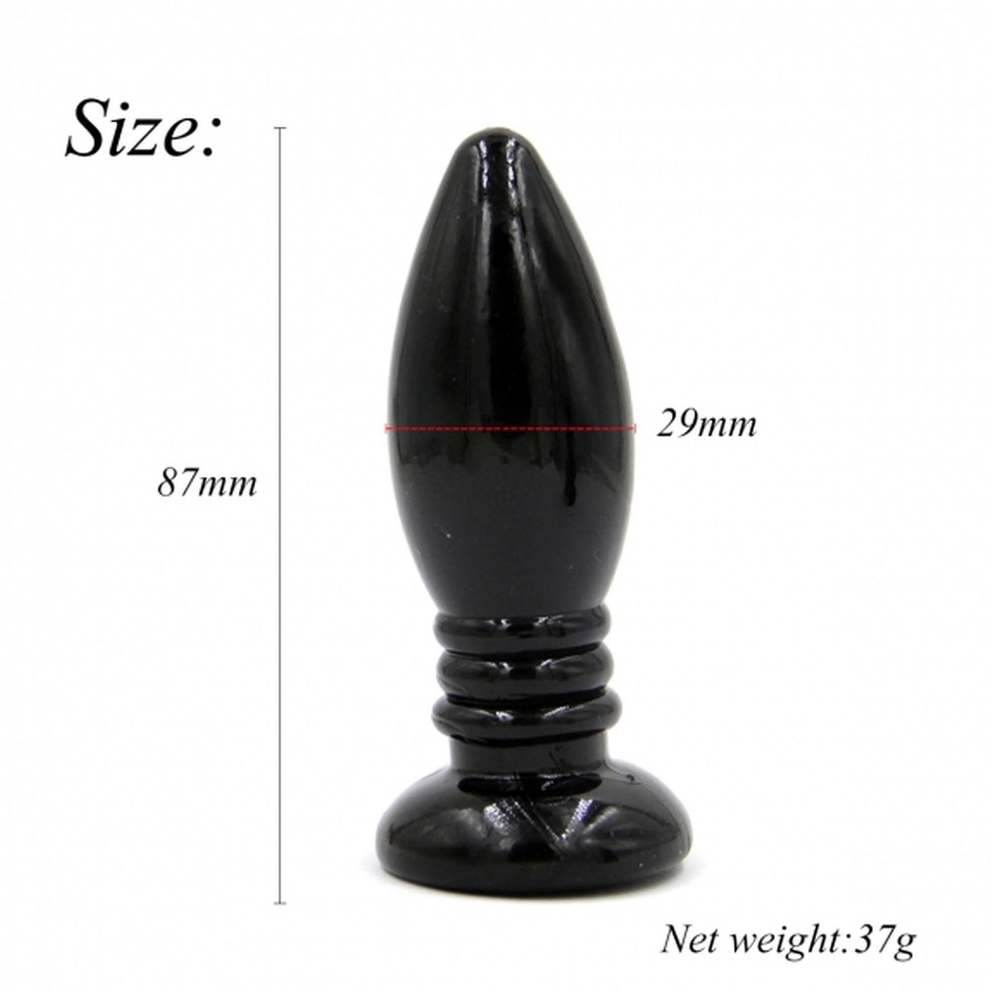 4-Korek analny dla kobiet mężczyzn unisex plug 8cm-4