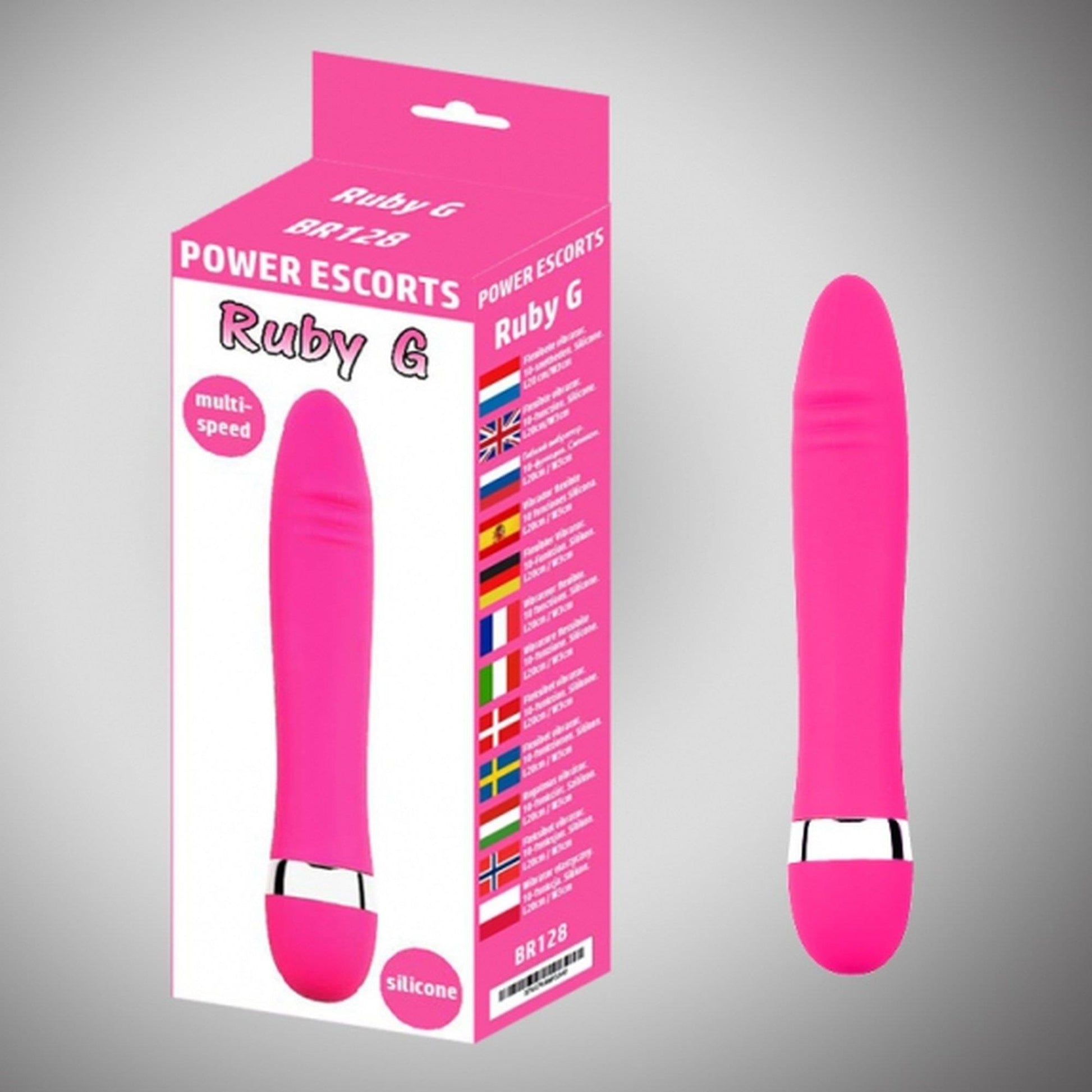 2-Ruby g pink vibro 18,5 cm / 7,3 inch-2