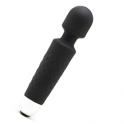 2-Iwand black rechargeable silicone bodywand massager-2