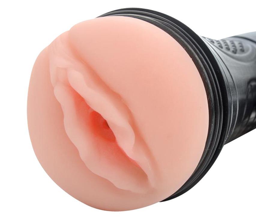 5-Quickes Pro - Vibrating masturbator + 3 pack cockring-5