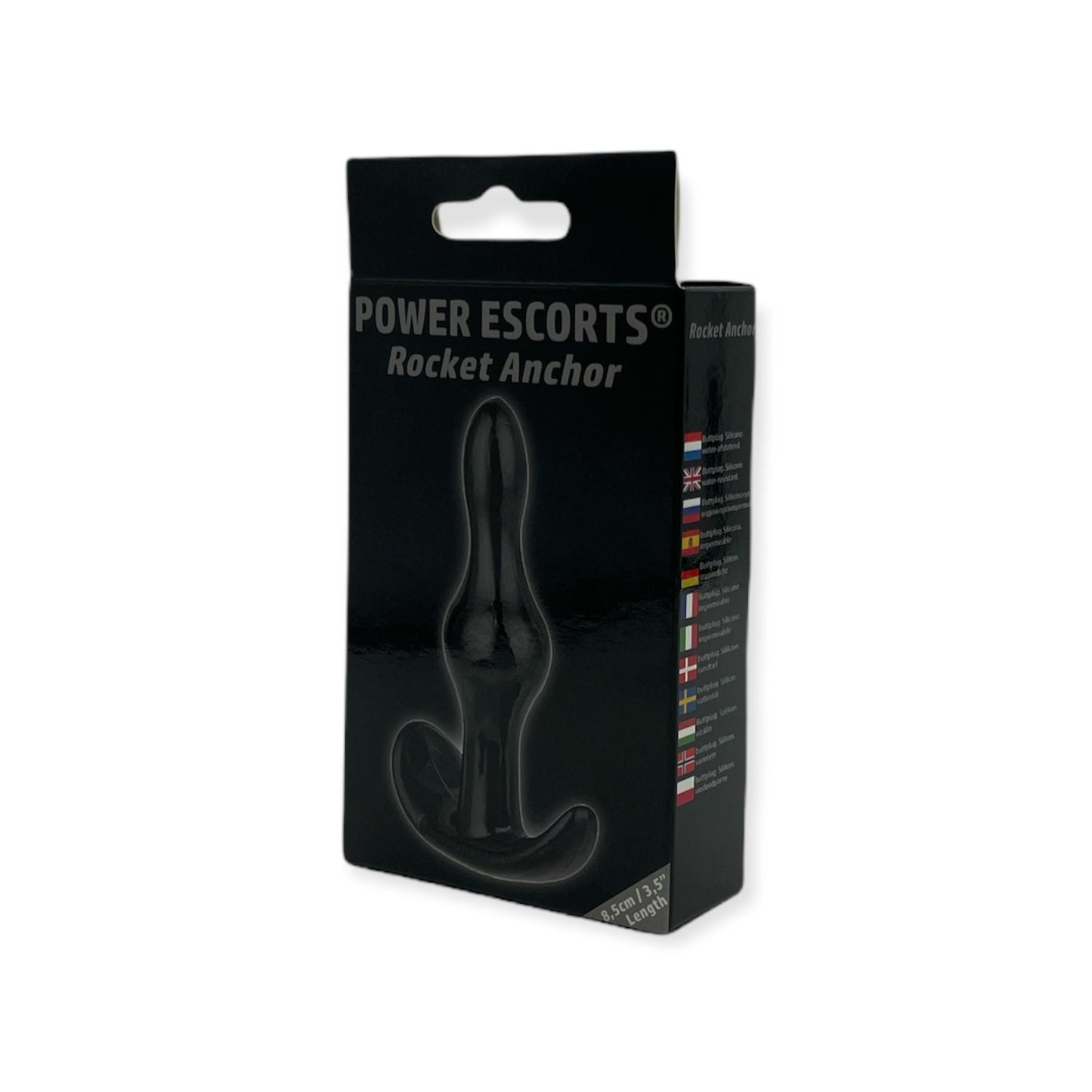 3-Silikonowy korek analny zatyczka plug z uchwytem-3