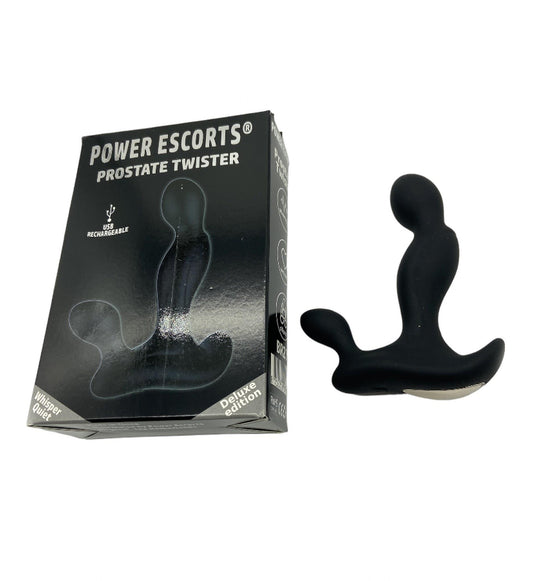 2-Prostate Twister Rechargeable Prostate Stimulator Black-2