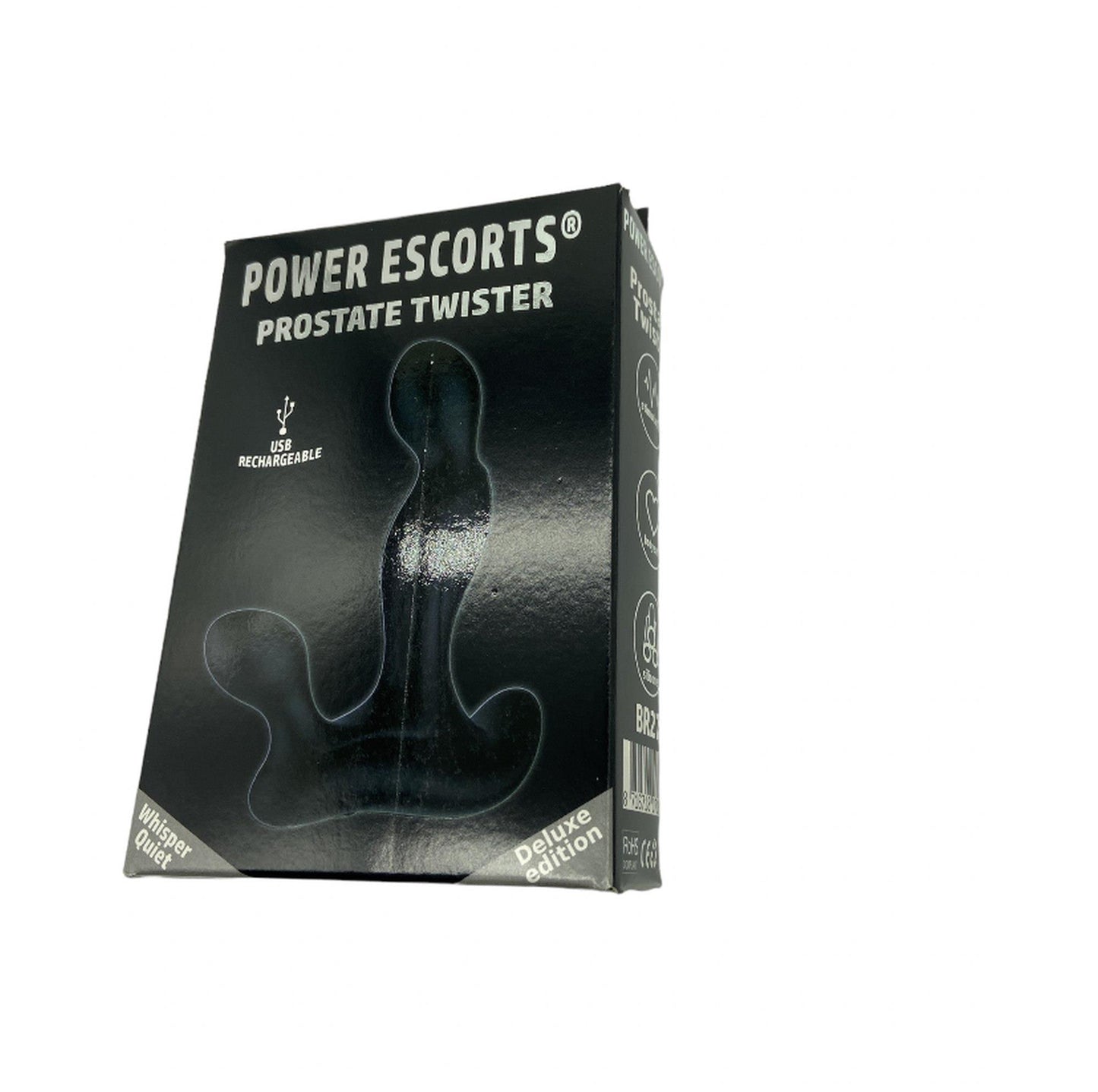 3-Prostate Twister Rechargeable Prostate Stimulator Black-3
