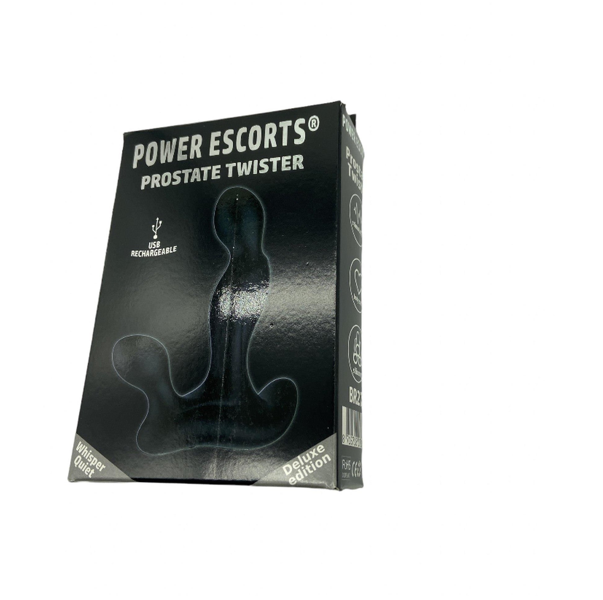3-Prostate Twister Rechargeable Prostate Stimulator Black-3
