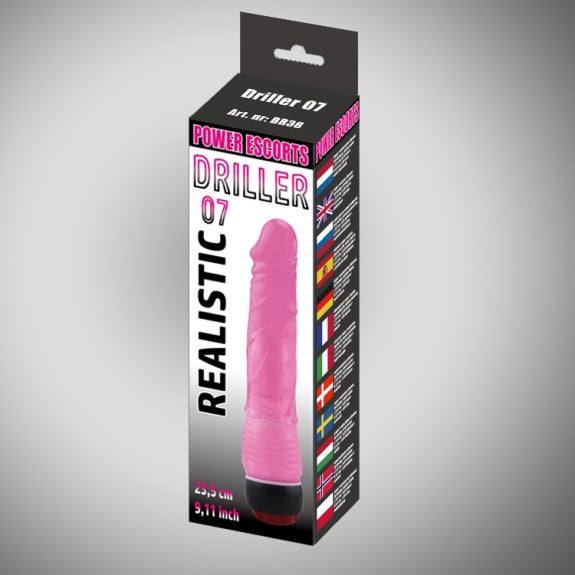 4-Realistyczny klasyczny penis wibrator 21cm erotyka-4