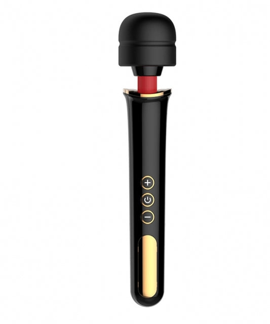 1-Powerwand gold  black big size wand massager 12 speed rech-1