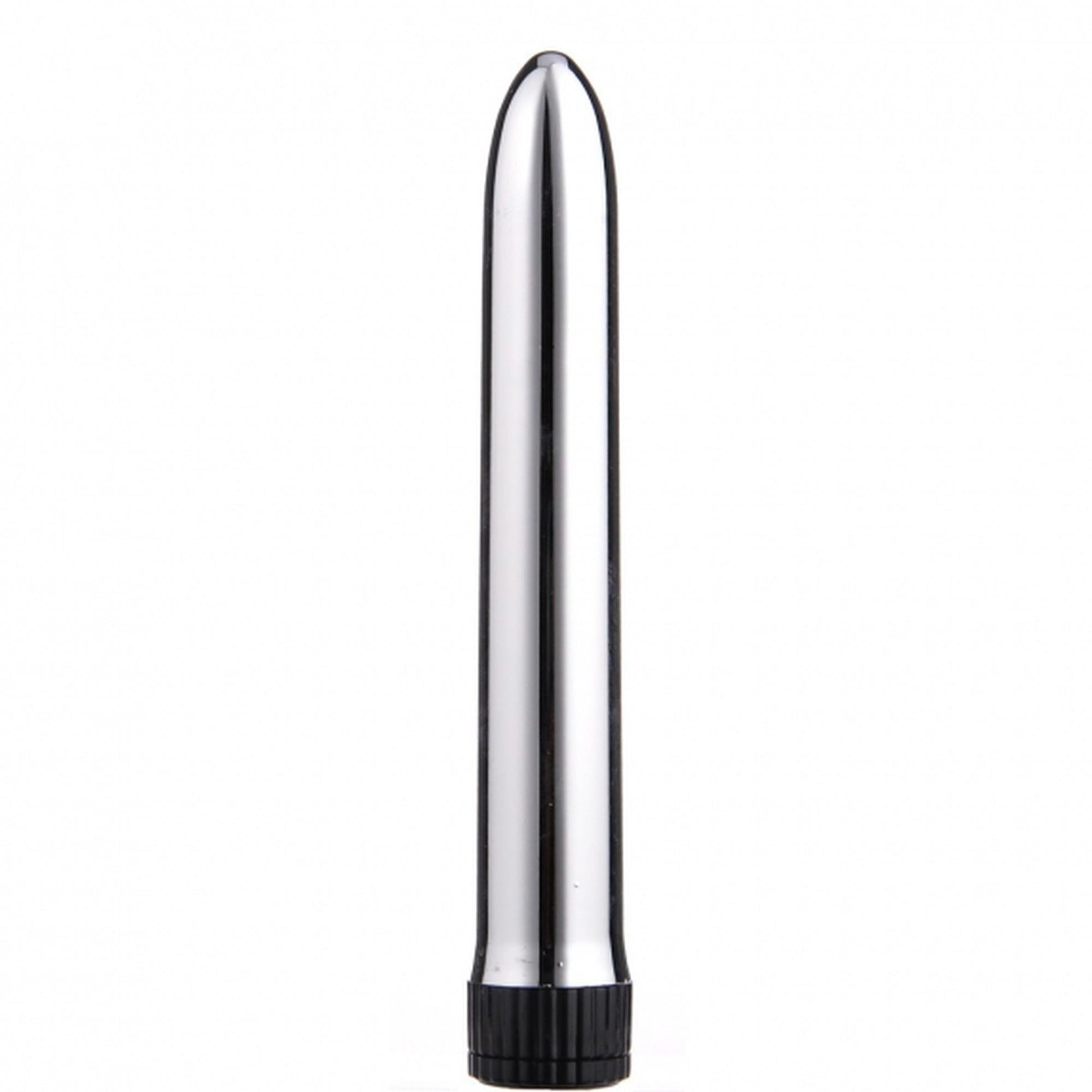1-Smukły klasyczny wibrator uniwersalny kształt 18cm-1