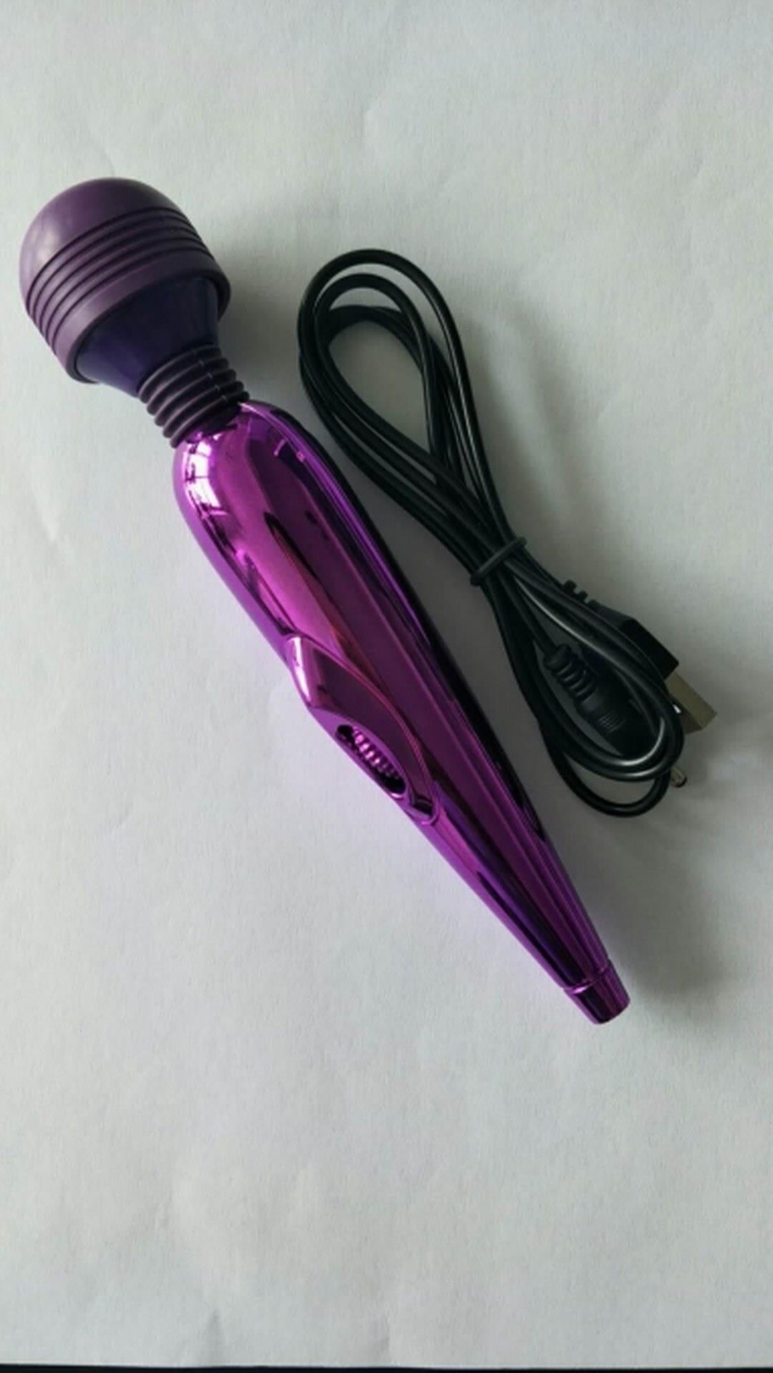1-Turbo wand purple  wand massager 18 cm 12 speed-1