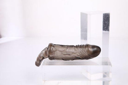 3-Elastyczna przedłużka powiększająca na penisa 11cm-3