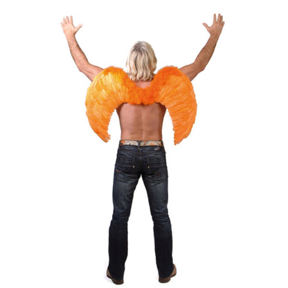 3-Angel Wings Orange - Mega size 80x56cm-3