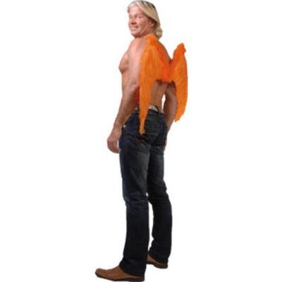 4-Angel Wings Orange - Mega size 80x56cm-4