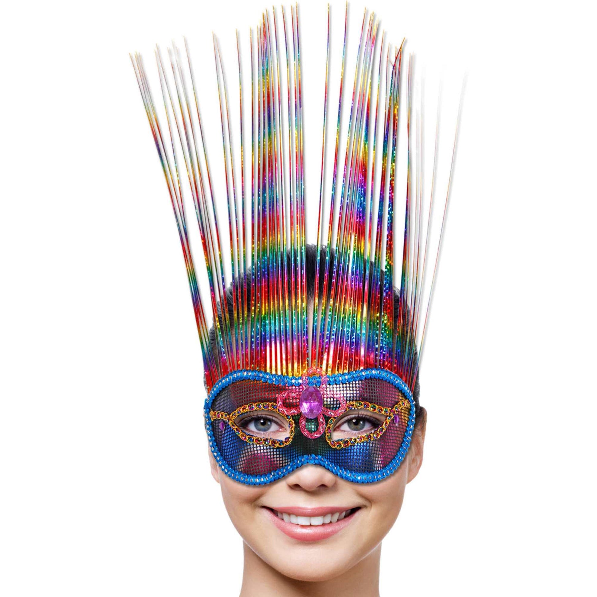 1-Maska-Venetian Mask Rainbow Deluxe-1