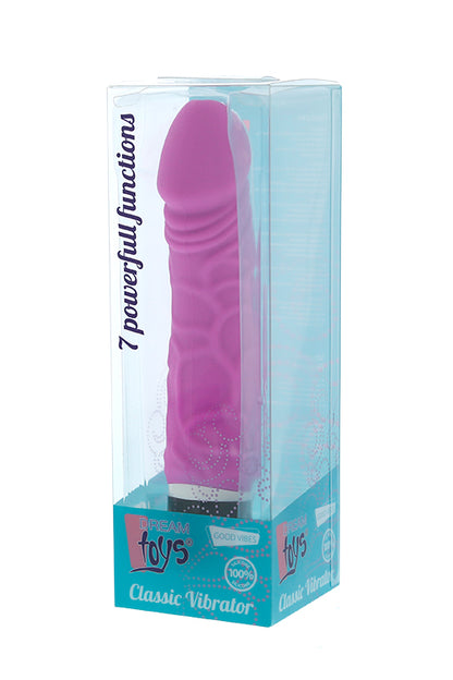4-Klasyczny naturalny penis wibrator 7trybów silikon-4