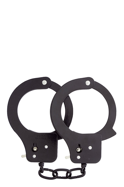 2-Kajdanki-BONDX METAL CUFFS - BLACK-2