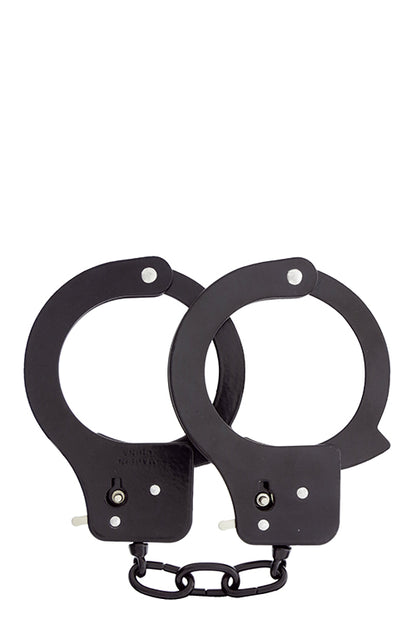 2-Kajdanki-BONDX METAL CUFFS - BLACK-2