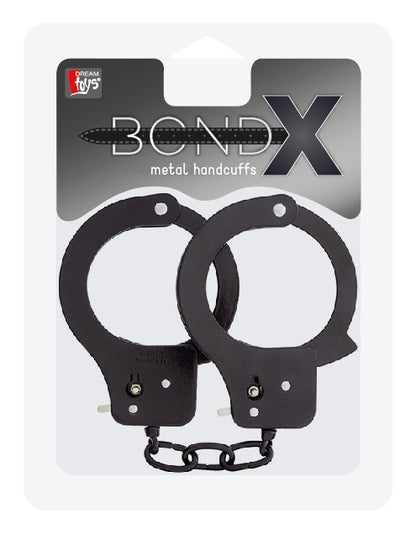 4-Kajdanki-BONDX METAL CUFFS - BLACK-4