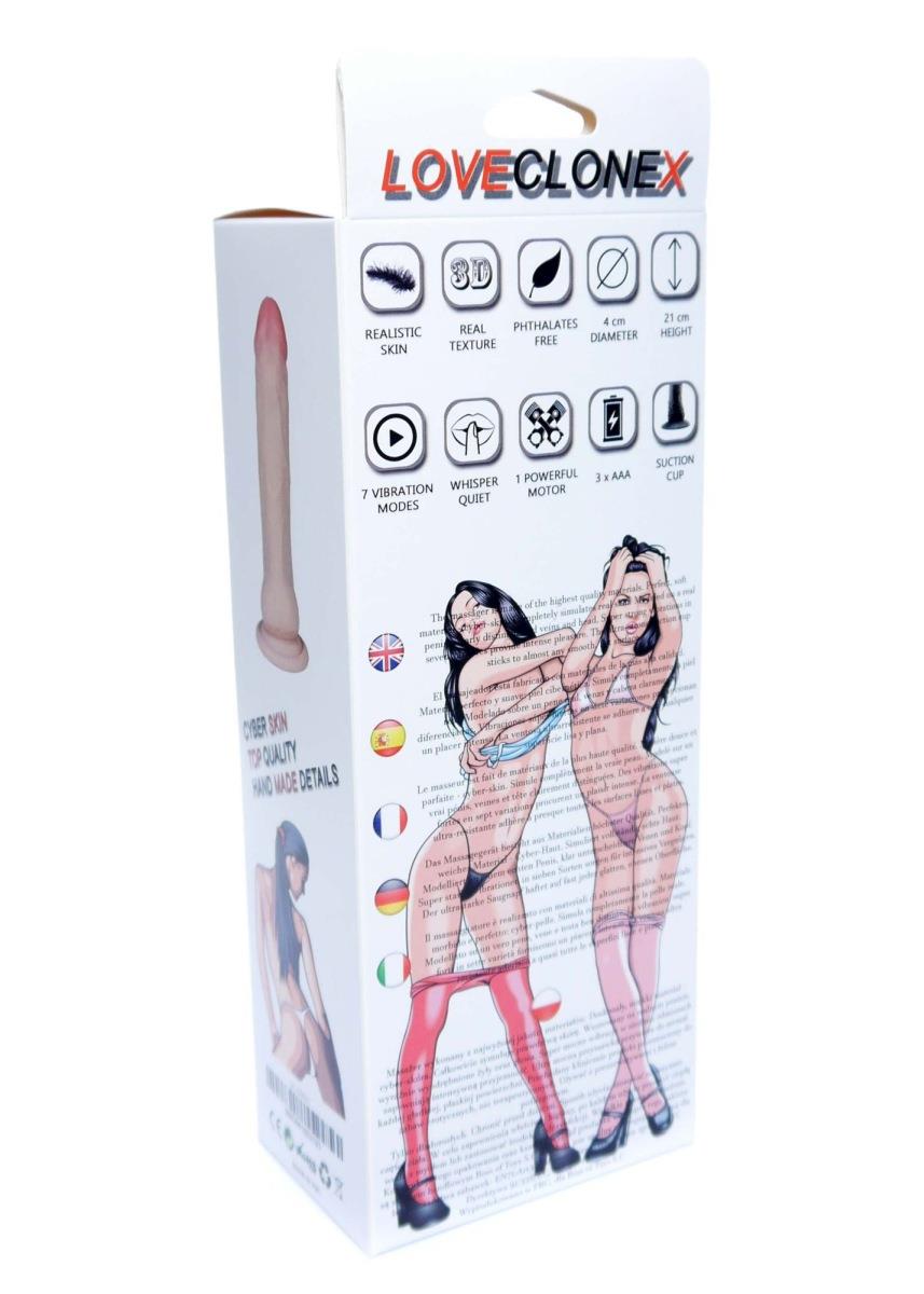 7-Naturalny realistyczny penis dildo cyberskóra 21cm-7