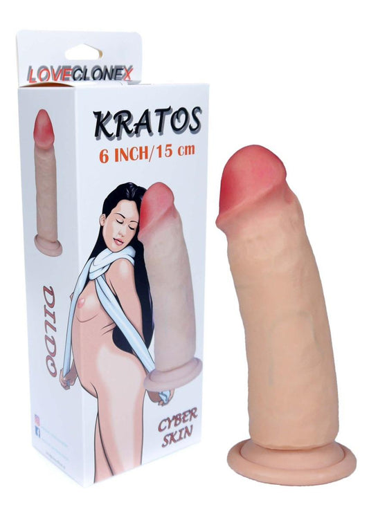 1-Realistyczny naturalny penis dildo z cyberskóry 18-1