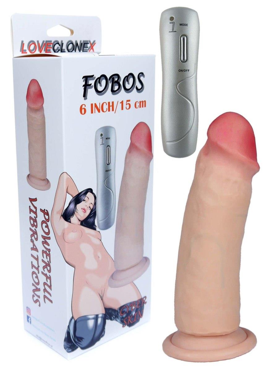 1-Penis z cyberskóry dildo realistyczny sex 18cm-1
