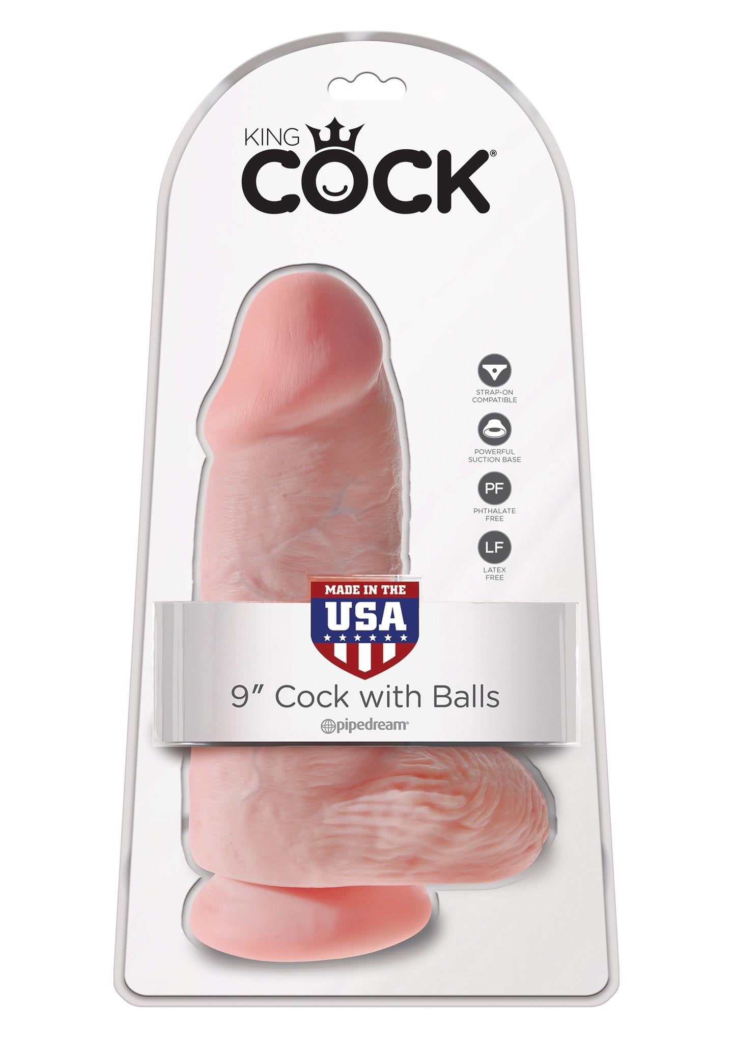 3-Gruby żylasty penis realistyczne dildo 23 cm-3