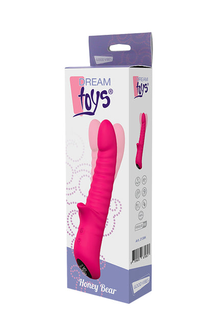 4-Wibrator-DREAM TOYS HONEY BEAR MAGENTA-4