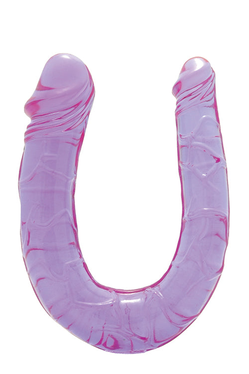 1-Silikonowe dildo dwie końcówki elastyczne 30cm-1