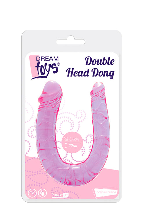 3-Silikonowe dildo dwie końcówki elastyczne 30cm-3