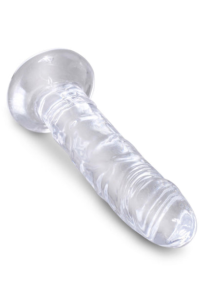 3-Żelowe miękkie dildo z mocną przyssawką 15 cm-3