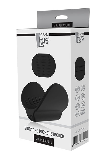8-MR. PLEASURE VIBRATING POCKET STROKER-8