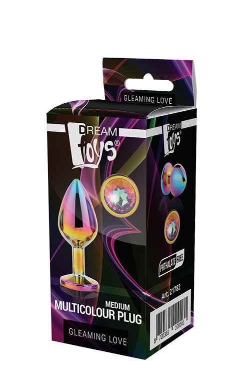 8-GLEAMING LOVE MULTICOLOUR PLUG MEDIUM-8