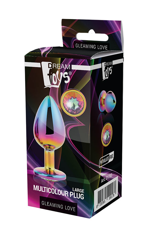 8-GLEAMING LOVE MULTICOLOUR PLUG LARGE-8