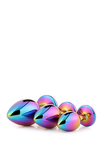 3-GLEAMING LOVE MULTICOLOUR PLUG SET-3
