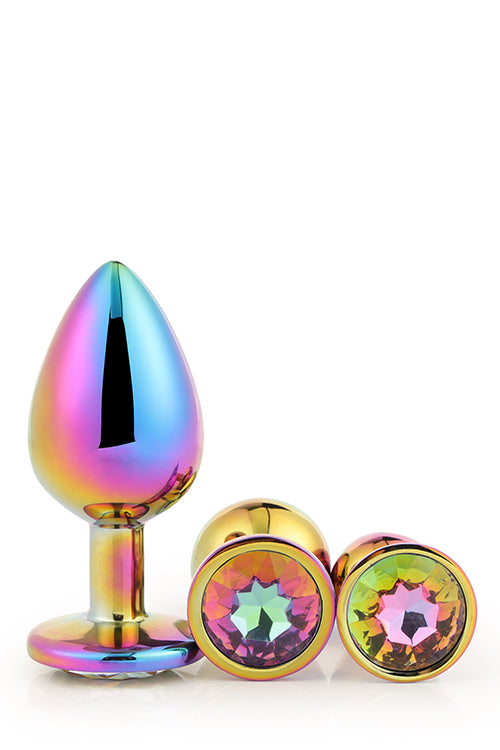 7-GLEAMING LOVE MULTICOLOUR PLUG SET-7