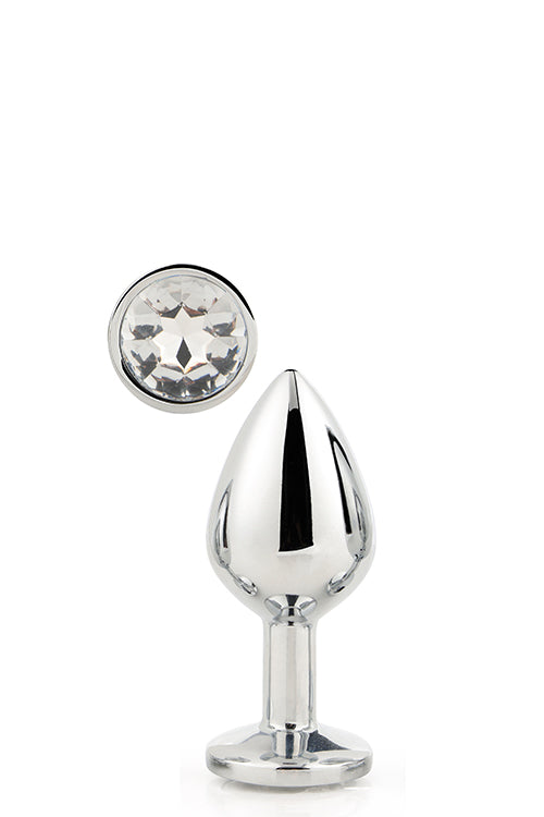 11-GLEAMING LOVE SILVER PLUG SMALL-11