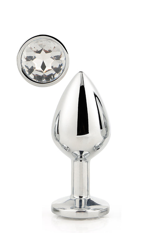 11-GLEAMING LOVE SILVER PLUG LARGE-11