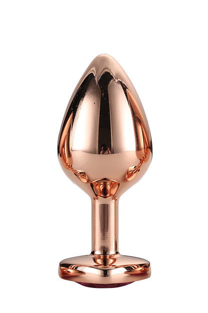 1-GLEAMING LOVE ROSE GOLD PLUG MEDIUM-1