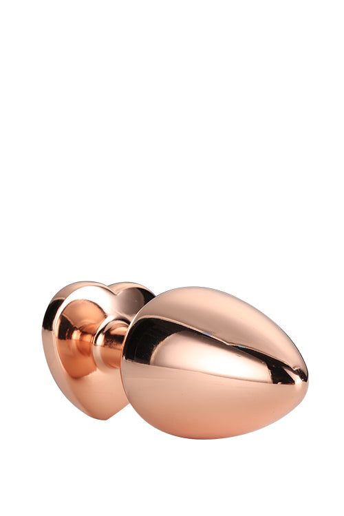 5-GLEAMING LOVE ROSE GOLD PLUG MEDIUM-5
