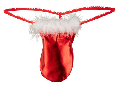 6-Stringi męskie erotyczne striptiz święty mikołaj-6